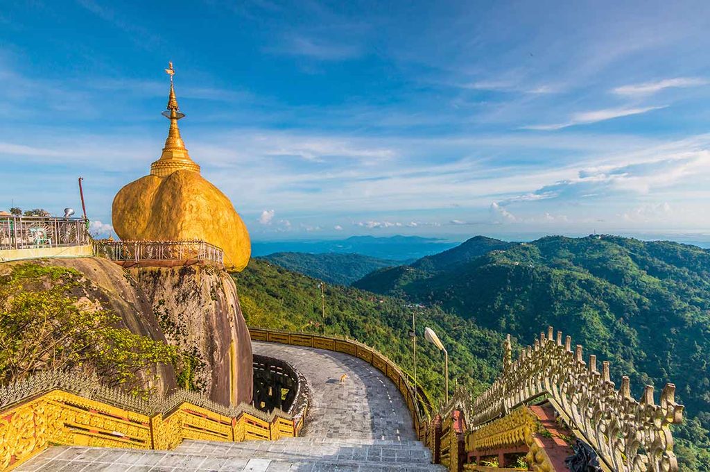 Golden Rock Myanmar Kyaiktiyo Pagoda - Pandaw Cruises