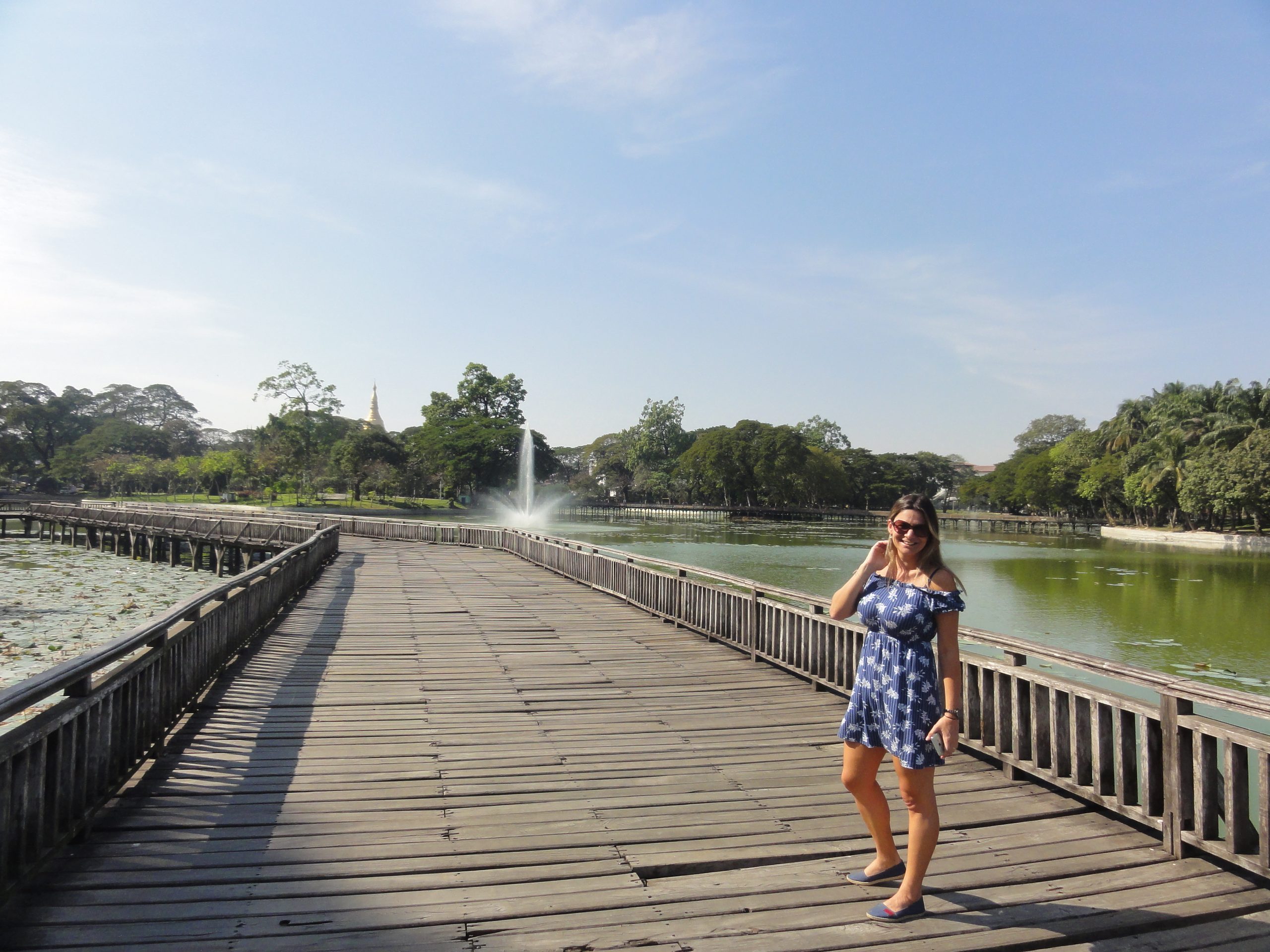 Kandawgyi Lake Yangon Myanmar - Magu Mathias