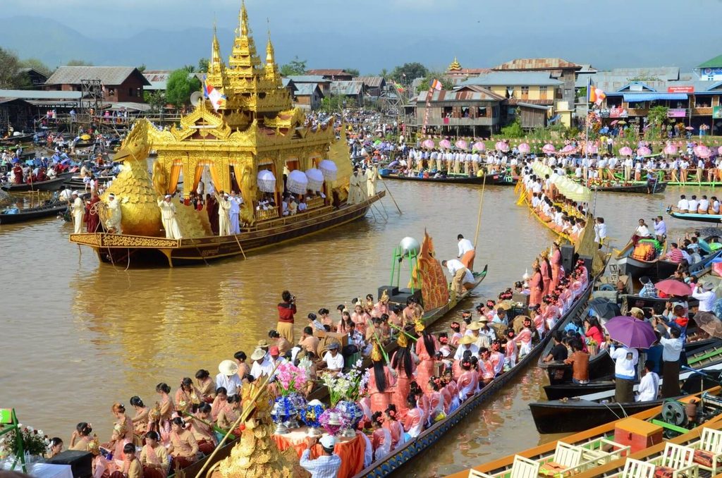 Phaung Daw Oo Pagoda Myanmar - Inle Lake Travel