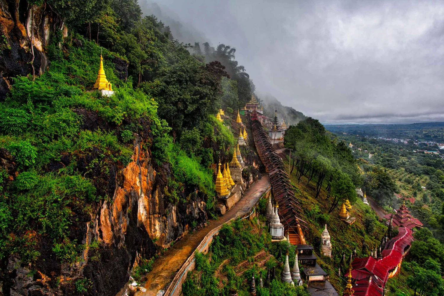 Pindaya Caves Myanmar - Aisle Seat Please