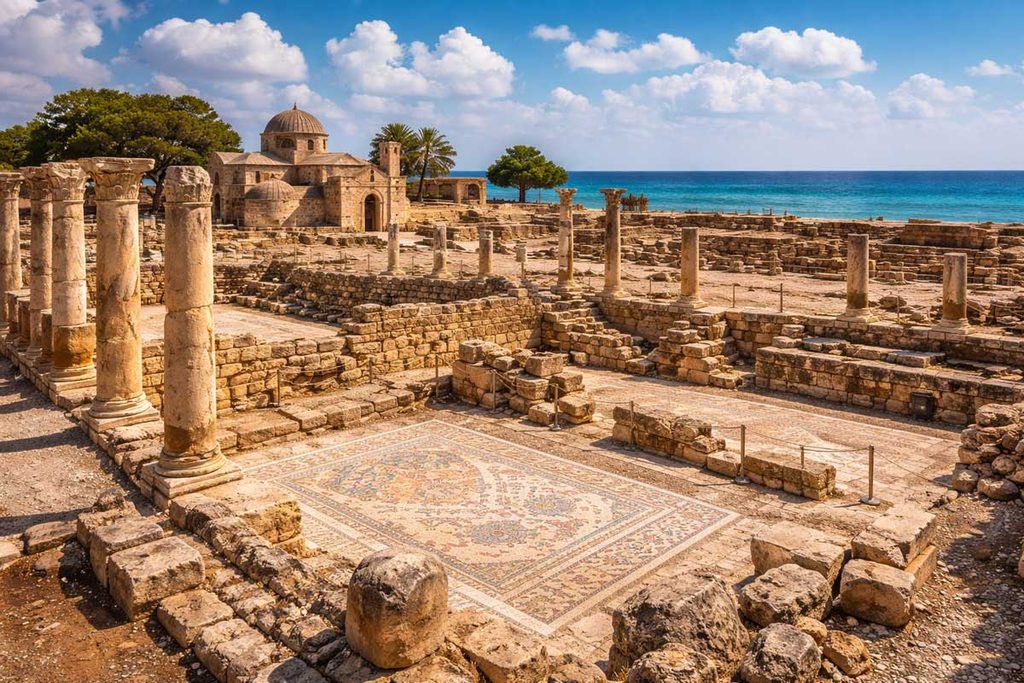 Sítio arqueologico de Paphos Chipre - Mayfair Hotel