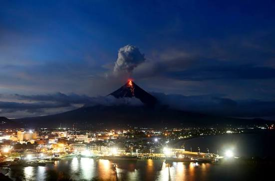 Vulcão Mayon Legazpi Filipinas - News18