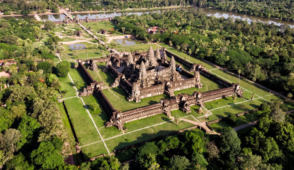 Angkor Wat Camboja - Rainforest Cruises