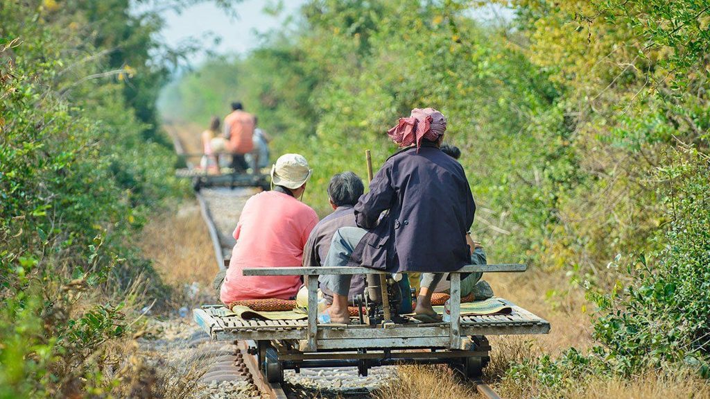 Bamboo Train Battambang Camboja - Siem Reaper Travel