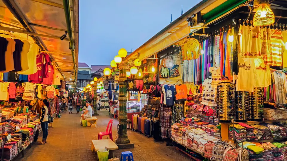 Night Market Siem Reap Angkor Wat Camboja - KKDay