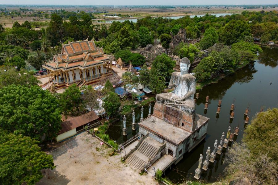 Templo Wat Ek Phnom Battambang Camboja - Asia King Travel