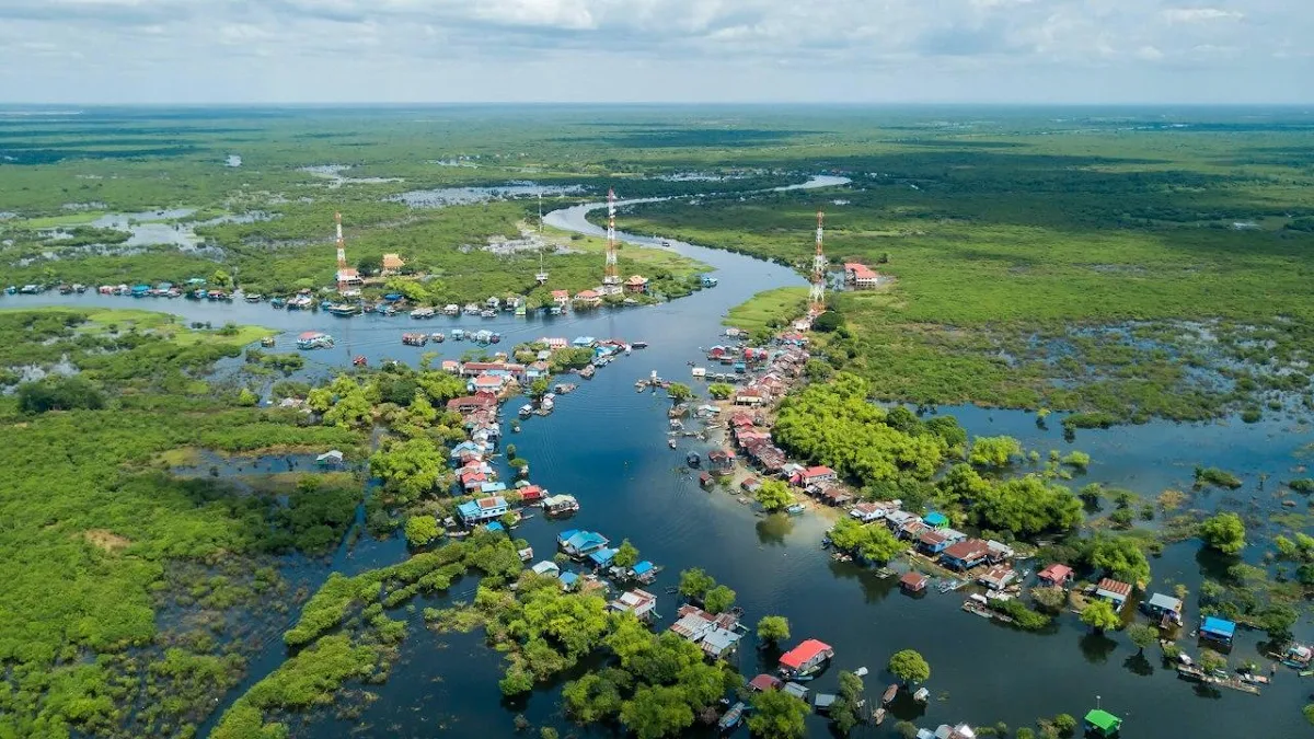 Tonlé Sap Camboja - Visit to Cambodia